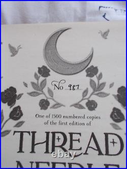 Threadneedle by Cari Thomas Signed Goldsboro first edition