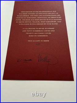Thucydides Peloponnesian War Folio Society Limited Edition Book VGC