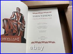 Thucydides Peloponnesian War Folio Society Limited Edition Book VGC