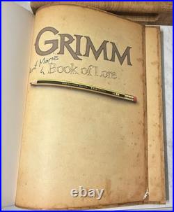 Titan Books Grimm Aunt Marie's Book of Lore 2013 first edition 4th print 144p