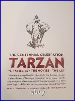 Titan Books Tarzan Centennial (Limited Edition Slipcase Hardcover) Signed Book