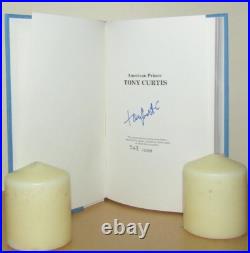 Tony Curtis American Prince Signed 1st/1st (2008 Ltd First Edition)
