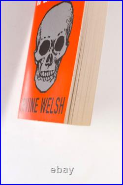 Trainspotting promo edition Irvine Welsh XCLUSVE BOOK COVER ART ESQUIRE MAGAZINE