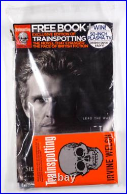 Trainspotting promo edition Irvine Welsh XCLUSVE BOOK COVER ART ESQUIRE MAGAZINE