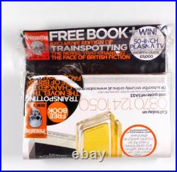 Trainspotting promo edition Irvine Welsh XCLUSVE BOOK COVER ART ESQUIRE MAGAZINE