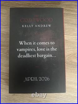 Uk Advance Copy The Gravewood by Kelly Andrew Book
