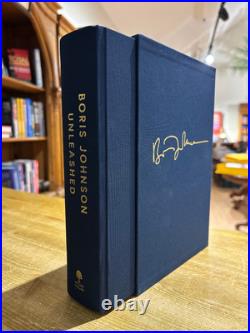 Unleashed by Boris Johnson Signed Limited Edition