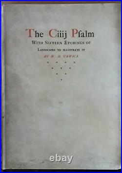 Urwick, W H THE CIIIJ PSALM WITH SIXTEEN SKETCHES OF LANDSCAPES TO ILLUSTRATE I