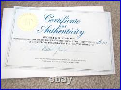 Us President Richard Nixon Signed Limited Edition Book Memoirs G&d Leather