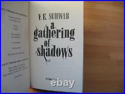 V E Schwab signed 1st Illumicrate A Gathering Of Shadows Conjuring Light & bonus