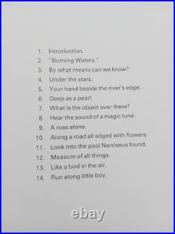 VICTOR PASMORE'Burning Waters' Limited Edition Book 1988