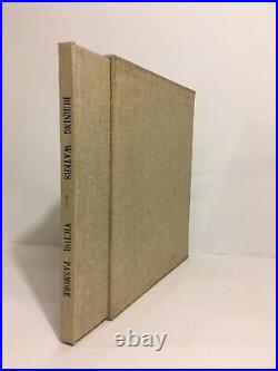 VICTOR PASMORE'Burning Waters' Limited edition book 1988