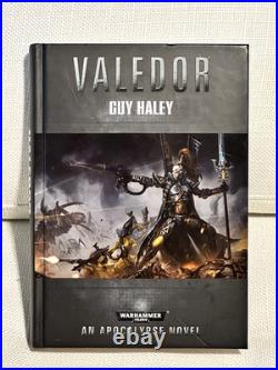 Valedor Warhammer 40K Guy Haley 1st Edition Hardcover Black Library RARE Eldar