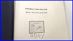 Vauxhall Cars 1903 1918 Nic Portway, 2 Book Limited Edition Signed Set