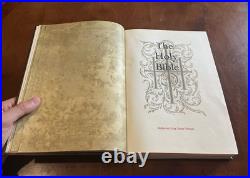 Vintage 1954 Gutenberg Holy Bible, Waverley Book Company Ltd