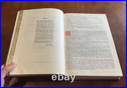 Vintage 1954 Gutenberg Holy Bible, Waverley Book Company Ltd