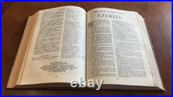 Vintage 1954 Gutenberg Holy Bible, Waverley Book Company Ltd