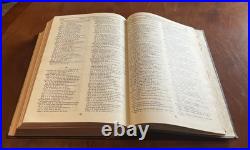 Vintage 1954 Gutenberg Holy Bible, Waverley Book Company Ltd