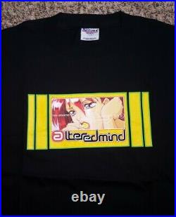 Vintage Anime Altered Mind Comic Book Rare T-Shirt Tee Medium VTG Akira Hookups