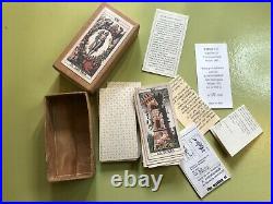Vintage Deck Soprafino Tarot Cards set box & book inserts italy 1853 ltd'92 #'d