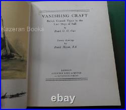 Vintage Leather Bound Illustrated Presentation Book Vanishing Craft Frank Mason