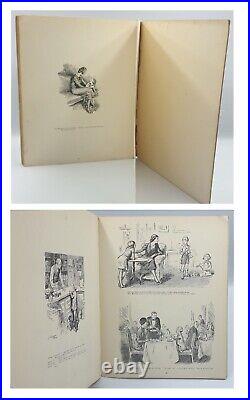 Vintage Mr Punch Among The Children By J. H. Dowd Hard Back Book Made In 1934