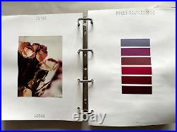 Vintage TREND UNION 91/92 Edelkoort FASHION TRENDS Forecast Textile Swatch Book