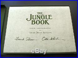 Walt disney the jungle book art portfolio signed rare limited edition box set