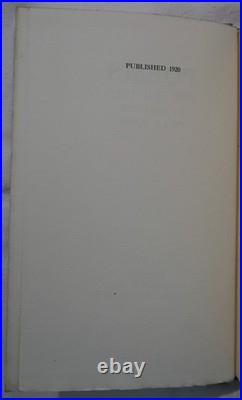 Walter de la Mare Poems 1901-1918 signed limited edition 1920 hardback book