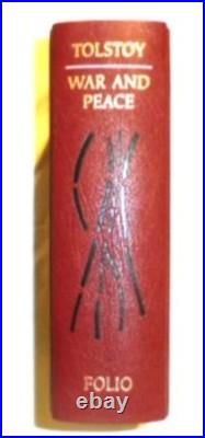 War and Peace Tolstoy book in presentation case 2006 1st Folio Society Ltd Ed L