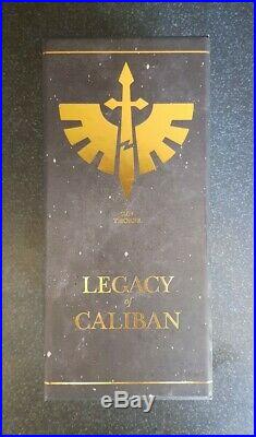 Warhammer 40k LEGACY OF CALIBAN Limited Edition Book Novel Set Black Library OOP