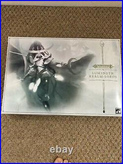 Warhammer Age Of Sigmar AOS Lumineth Realm-Lords Army Box & Limited Edition Book