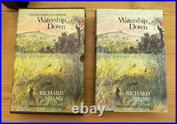 Watership Down Illustrated Edition Richard Adams Hardcover 1976 1st edition rare