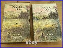 Watership Down Illustrated Edition Richard Adams Hardcover 1976 1st edition rare