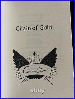 Waterstones Chain of Gold Rune Exclusive UNREAD Cassandra Clare Shadowhunters YA
