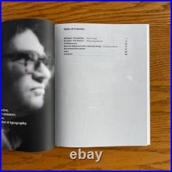 Weingart The Man and the Machine Limited Edition Book Typography Design