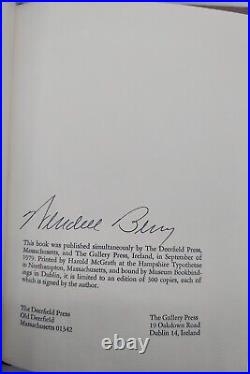 Wendell Berry Signed The Gift Of Gravity Limited Edition Book /300
