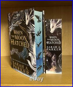 When The Moon Hatched Sarah A. Parker Waterstones EXCLUSIVE + Rare Bookmark When The Moon Hatched Sarah A. Parker Waterstones EXCLUSIVE + Rare Bookmark