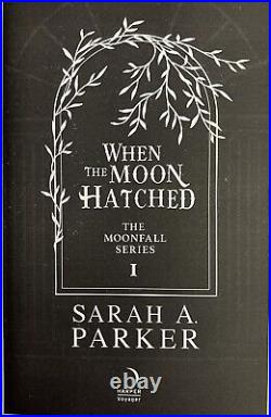 When The Moon Hatched Sarah A. Parker Waterstones EXCLUSIVE + Rare Bookmark