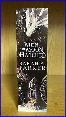 When The Moon Hatched Sarah A. Parker Waterstones EXCLUSIVE + Rare Bookmark