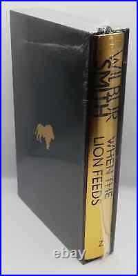 Wilbur Smith WHEN THE LION FEEDS Signed Slipcased Ltd 60th Anniversary Edition
