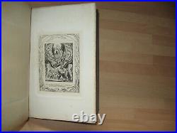 William Blake Illustrations Book of Job 1903 1 of only 100 scarce 1st engravings