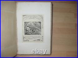 William Blake Illustrations Book of Job 1903 1 of only 100 scarce 1st engravings