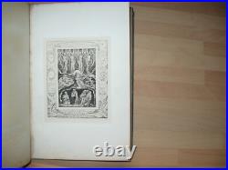 William Blake Illustrations Book of Job 1903 1 of only 100 scarce 1st engravings