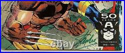 X-Men #1A 1E Stan Lee Signed 5 Book set LTD COA 1991 Amricons