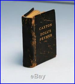 X RARE Miniature Book Caxton Doll's Prymer Washburn 1939 Lmtd Only 3 Known
